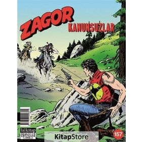 Zagor Aylık Çizgiroman Dergisi Sayı : 157 - Kanunsuzlar - Jacopo Rauch