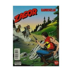 Zagor Aylık Çizgiroman Dergisi Sayı : 157 - Kanunsuzlar - Jacopo Rauch