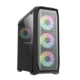 Zalman N5 MF 600W Siyah 4xRGB Fan ATX Mid Tower Bilgisayar Kasası