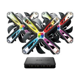 Zalman ZM-SF120A3 Biyomimetikli Yüksek Performanslı Adreslenebilir RGB Soğutma 3 x 120 mm Fanı
