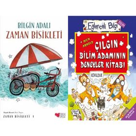 Zaman Bisikleti 1 ve Çılgın Bilim Adamının Deneyler Kitabı - Bilgin Adalı