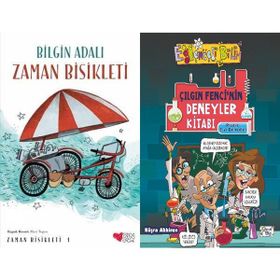 Zaman Bisikleti 1 ve Çılgın Fencinin Deneyler Kitabı-Pratik Sıvı Deneyleri - Bilgin Adalı
