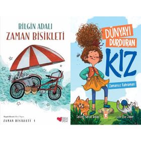 Zaman Bisikleti 1 ve Dünyayı Durduran Kız Zamansız Kahraman - Bilgin Adalı