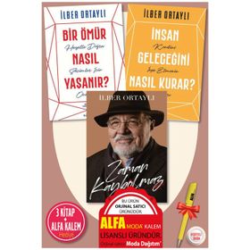 Zaman Kaybolmaz - Bir Ömür Nasıl Yaşanır? - İnsan Geleceğini Nasıl Kurar? - 3 Kitap - İlber Ortaylı