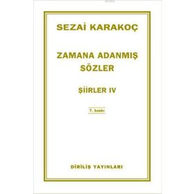 Zamana Adanmış Sözler - Şiirler 5 - Sezai Karakoç