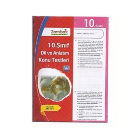 Zambak Yayınları 10.Sınıf Dil Ve Anlatım Yaprak Test - Zambak