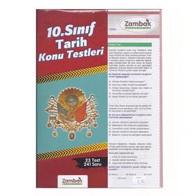 Zambak Yayınları 10.Sınıf Tarih Yaprak Test