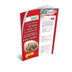 Zambak Yayınları 8.Sınıf T.C İnkilap Tarihi Konu Testleri Yaprak Test