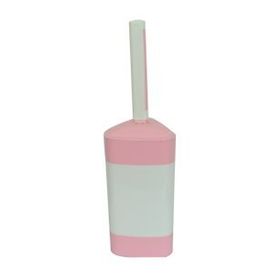 Zambak ZP-150 Karışık Renk Plastik Elegant Muhafazalı Tuvalet Klozet Fırça Takımı