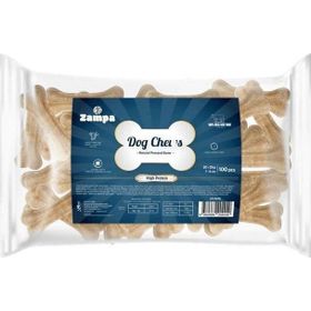 Zampa 100'lü 20-25 gr Natürel Press Kemik Köpek Ödülü