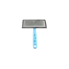 Zampa 14x11.5 cm Large Mavi Slikon Top Başlıklı Kedi ve Köpek Fırçası