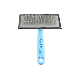 Zampa 14x11.5 cm Large Mavi Slikon Top Başlıklı Kedi ve Köpek Fırçası