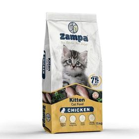 Zampa 15 kg Tavuk Etli Yavru Kedi Maması