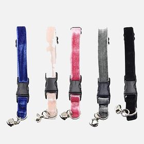Zampa 25 cm Kadife Kedi ve Köpek Tasması