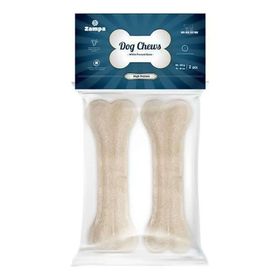 Zampa 2'li 85-90 gr Beyaz Press Kemik Köpek Ödülü