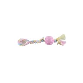 Zampa 36 cm Karışık Renkli Ballrope İpli Top Köpek Oyuncağı