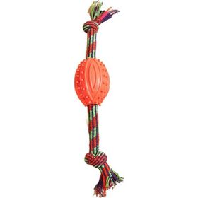 Zampa 37 cm Renkli İpli Plastik Köpek Oyuncağı