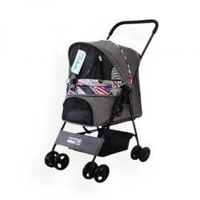 Zampa 42x69.5x88 cm Gri Showtime Kedi ve Köpek Arabası