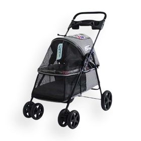 Zampa 46x85x91.5 cm Gri Tourist Kedi ve Köpek Arabası