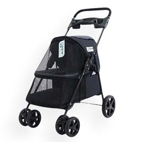 Zampa 46x85x91.5 cm Siyah Tourist Kedi ve Köpek Arabası