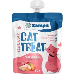 Zampa 60 gr Puding Dana Etli Morina Balıklı Kedi Ödülü