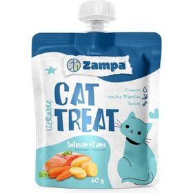 Zampa 60 gr Puding Somon Ton Balıklı Kedi Ödülü