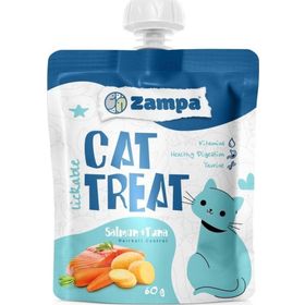 Zampa 60 gr Puding Somon Ton Balıklı Kedi Ödülü