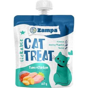 Zampa 60 gr Puding Ton Balıklı Tavuklu Kedi Ödülü