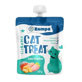 Zampa 60 gr Puding Ton Balıklı Tavuklu Kedi Ödülü