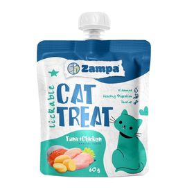 Zampa 60 gr Puding Ton Balıklı Tavuklu Kedi Ödülü