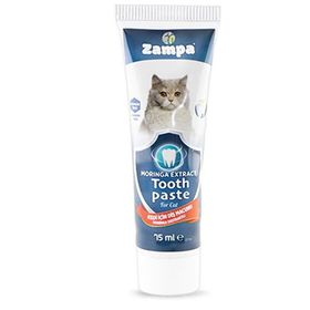 Zampa 75 ml Moringa Özlü ve Nane Aromalı Kedi Diş Macunu