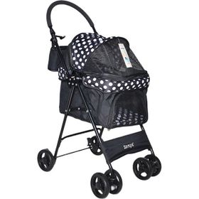 Zampa BL07-B Siyah 42x63x89 cm Perez Kedi Köpek Arabası