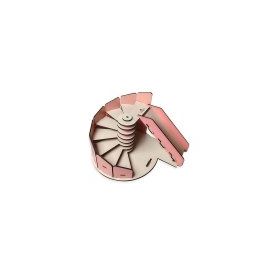Zampa Hamster İçin 20x16x1 cm Merdiven ve Kaydıraklı Oyuncak