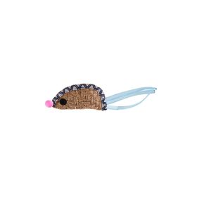 Zampa Hasır Fare Kahverengi 18x4.6 cm Kedi Oyuncağı