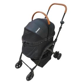 Zampa Orbit Siyah 50x70x100 cm Kedi ve Köpek Arabası