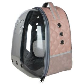 Zampa Pelle Astronot Deri Somon 28x33x41 cm Taşıma Çantası