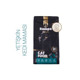 Zampa Plus Premium Somon Etli 1.5 kg Yetişkin Kedi Maması