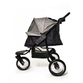 Zampa Ricciardo 54x104x101 cm Gri Kedi Köpek Arabası