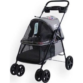 Zampa SP01-G Tourist Gri 46x85x91.5 cm Kedi ve Köpek Arabası