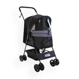 Zampa SP02XK-B 42x69x88 cm Siyah Showtime Kedi ve Köpek Arabası