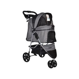Zampa SP03P-G Triboro Gri 45x80x90 cm Kedi ve Köpek Arabası