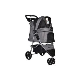 Zampa SP03P-G Triboro Gri 45x80x90 cm Kedi ve Köpek Arabası