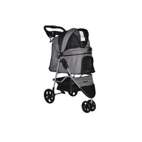 Zampa SP03P-G Triboro Gri 45x80x90 cm Kedi ve Köpek Arabası