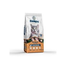 Zampa Tavuklu Kısırlaştırılmış 15 kg Kedi Maması