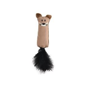 Zampa Tüylü Tilki Peluş 5.2x18 cm Kedi Oyuncağı