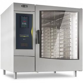 Zanussi 218683 Doğalgazlı 10 GN 2/1 Kapasiteli Dijital Kombi Fırın