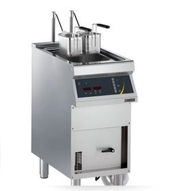 Zanussi 372100 40x70x85 cm Dolaplı 2 Sepetli 20 lt Programlanabilir Elektrikli Makarna Haşlama Makinesi