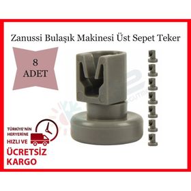 Zanussi ZDI16011XA Bulaşık Makinesi 8 Adet Üst Sepet Tekerleği