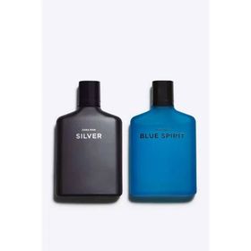 Zara Blue Spirit EDT 100 ml Erkek Parfüm + Silver EDT 100 ml Erkek Parfüm