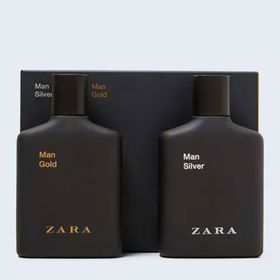 Zara Man Gold + Silver Erkek Parfüm 100 Ml + 100 Ml 2'li Paket